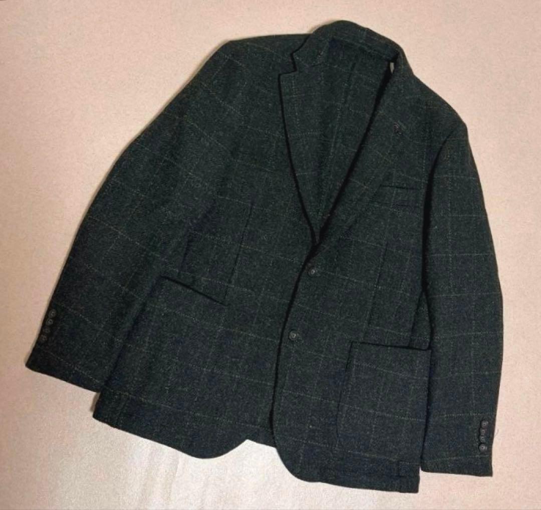 現行 美品 G-stage × Harris Tweed アンコンジャケット