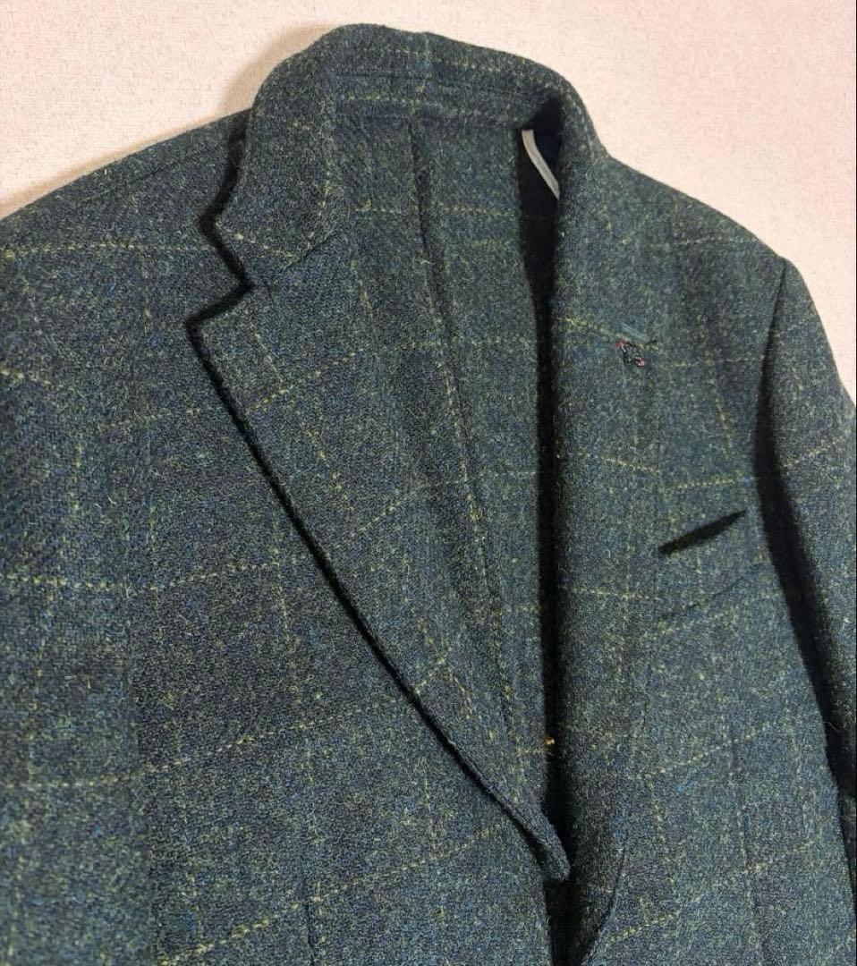 現行 美品 G-stage × Harris Tweed アンコンジャケット