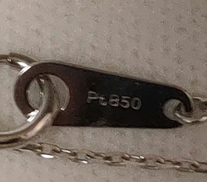 R インペリアルトパーズ　ダイヤモンド　ネックレス