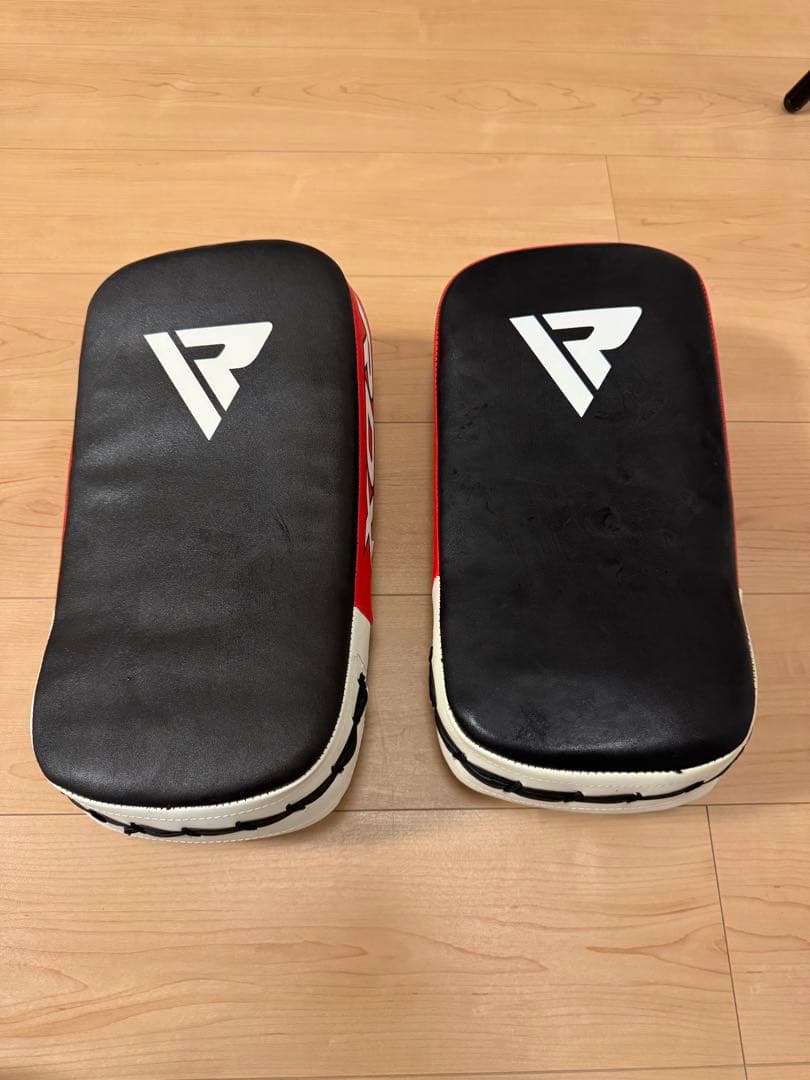 RDX 正規品 ボクシング キックミット 本革 左右 2個 セット