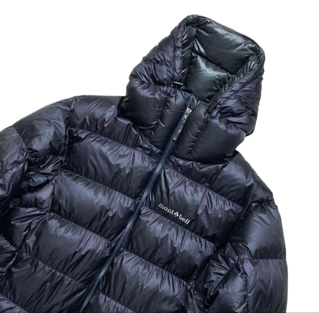 極美品 mont-bell アルパイン サイズL ブラック ダウンジャケット