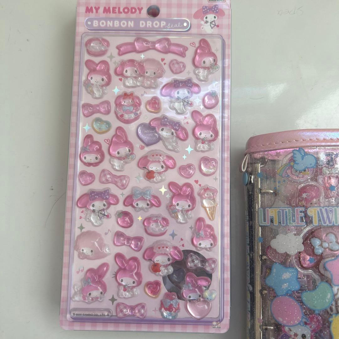 【正規品】ボンボンドロップシール＋シール帳完成品