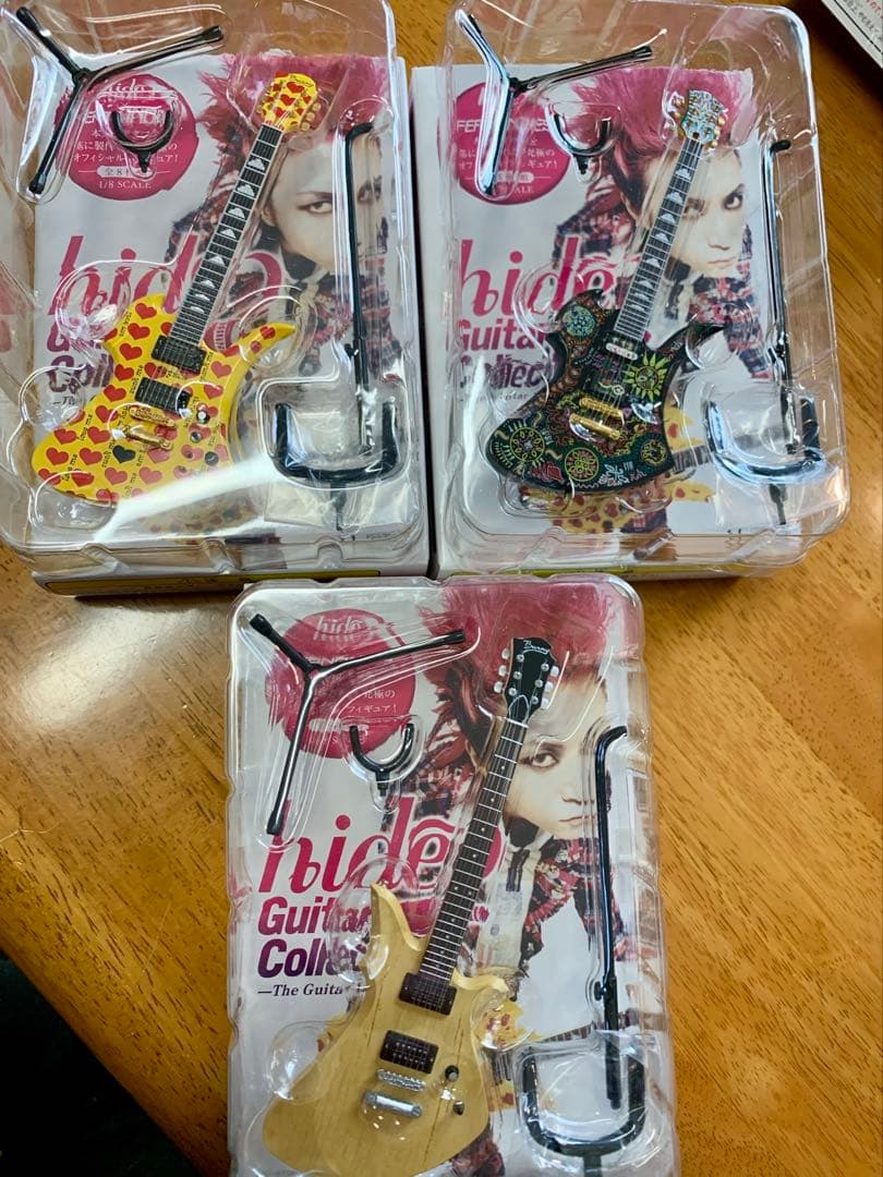 【全て新品未使用】hide 1/8ギターコレクション　その他まとめ売り