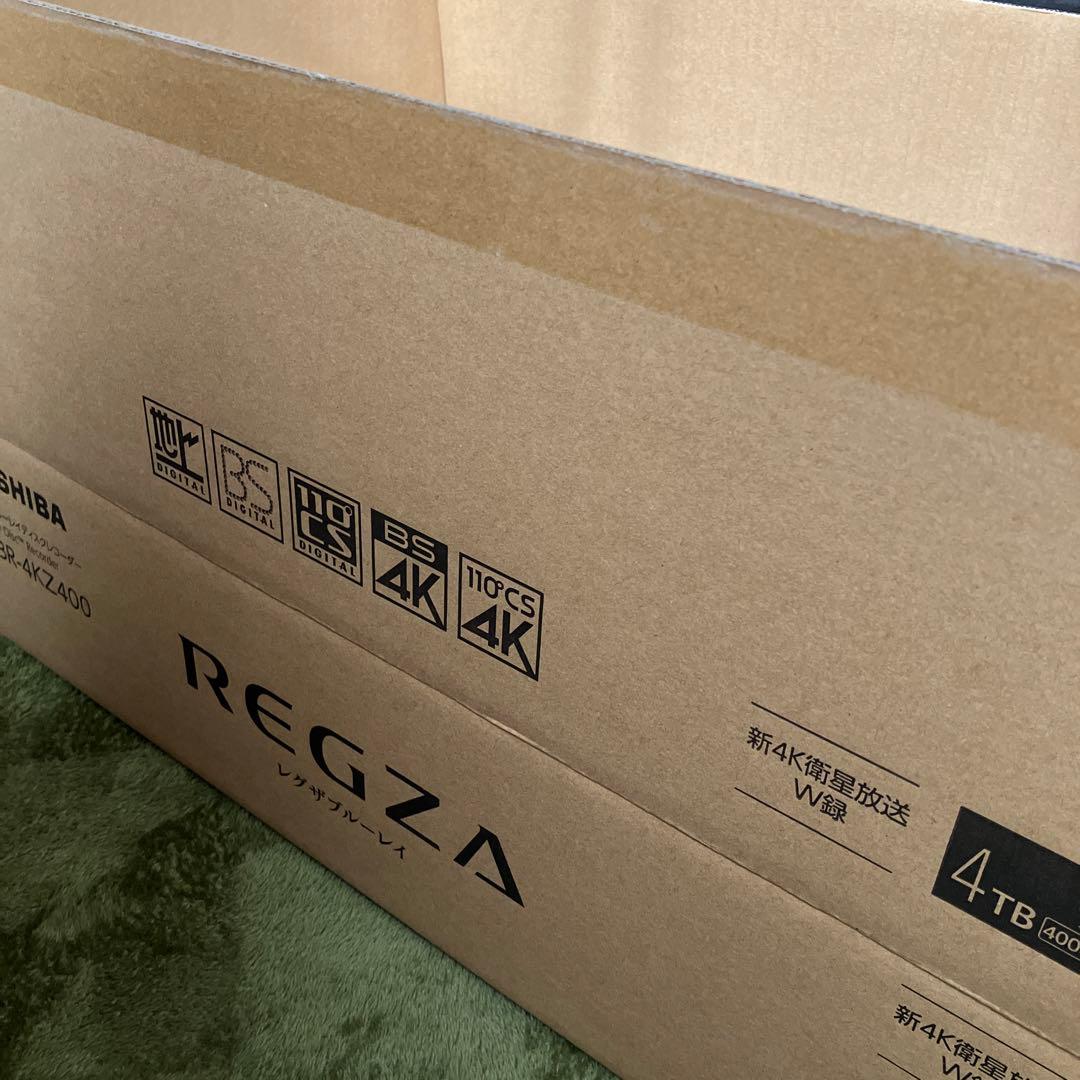 東芝 REGZA ブルーレイレコーダー DBR-4KZ400