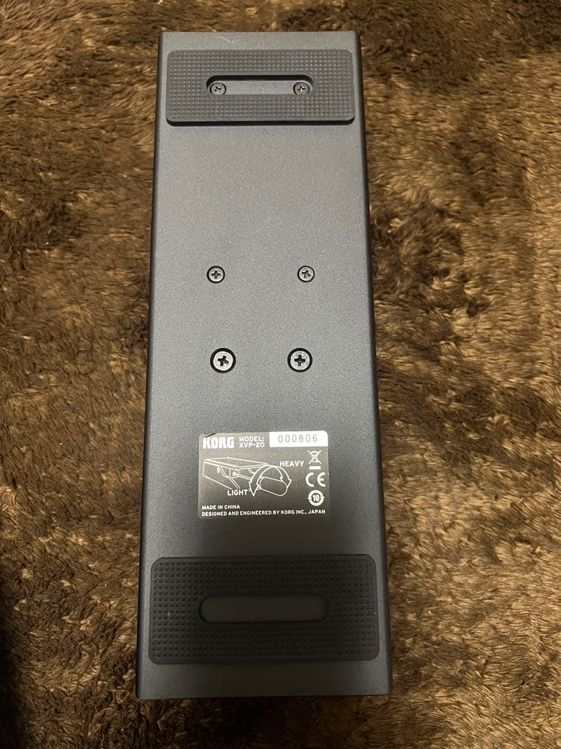 KORG XVP-20エクスプレッション、ボリュームペダル
