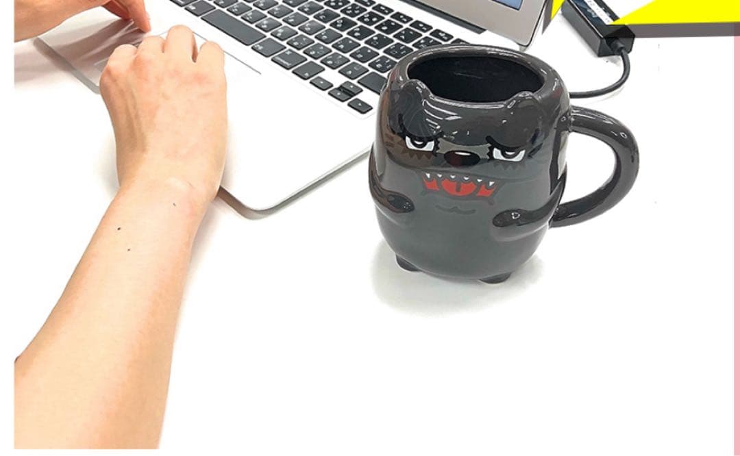 マンウィズ マグカップ ブラックリブ ぷかぷかフィギュア スペアリブ 2点セット