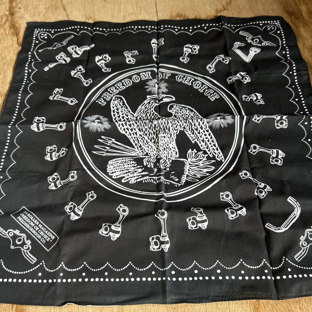 NEIGHBORHOODワッペン4個set　新品未使用　スカーフ付