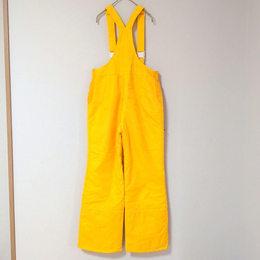 MIZUNO イエロー スキーウェアセット ジャケット パンツ 大きめ