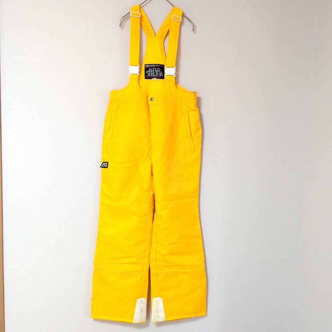 MIZUNO イエロー スキーウェアセット ジャケット パンツ 大きめ