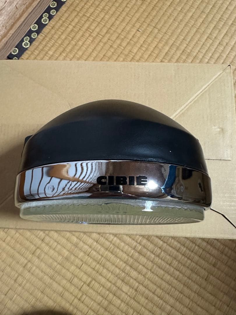 当時物CIBIE凹みレンズライト