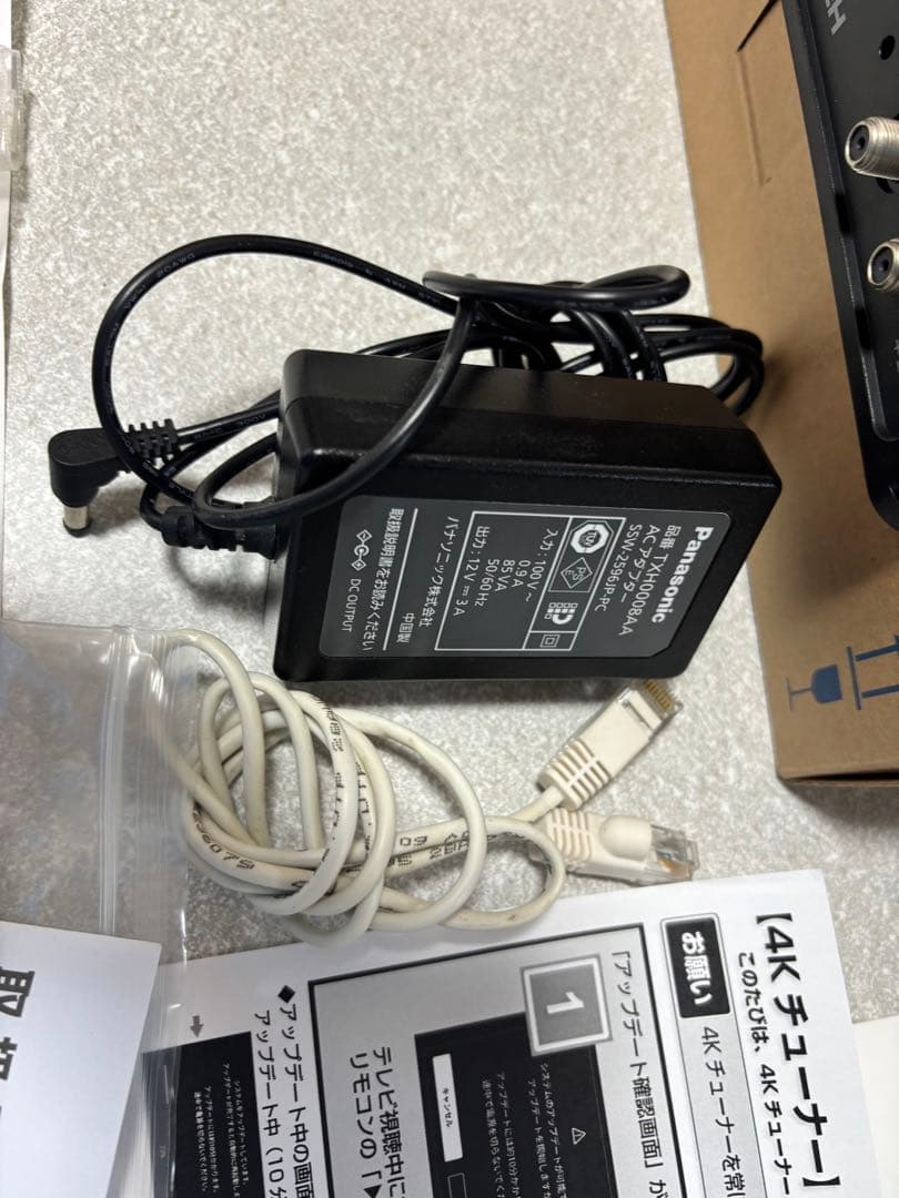 Panasonic TU-BUHD100 4Kチューナー 箱付