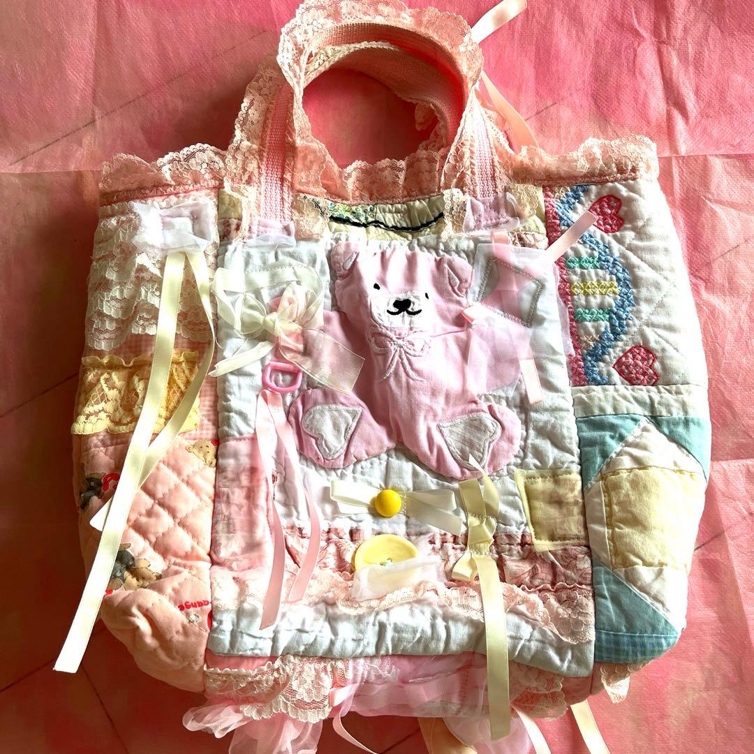 グニフニさま・いろんなキルトのトートバッグ♡