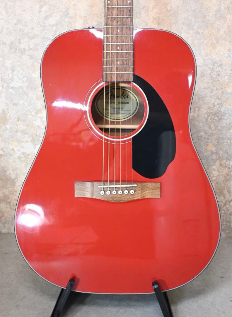 【整備・清掃・弦交換済】Fender FSR CD-60 CHY フェンダー 赤