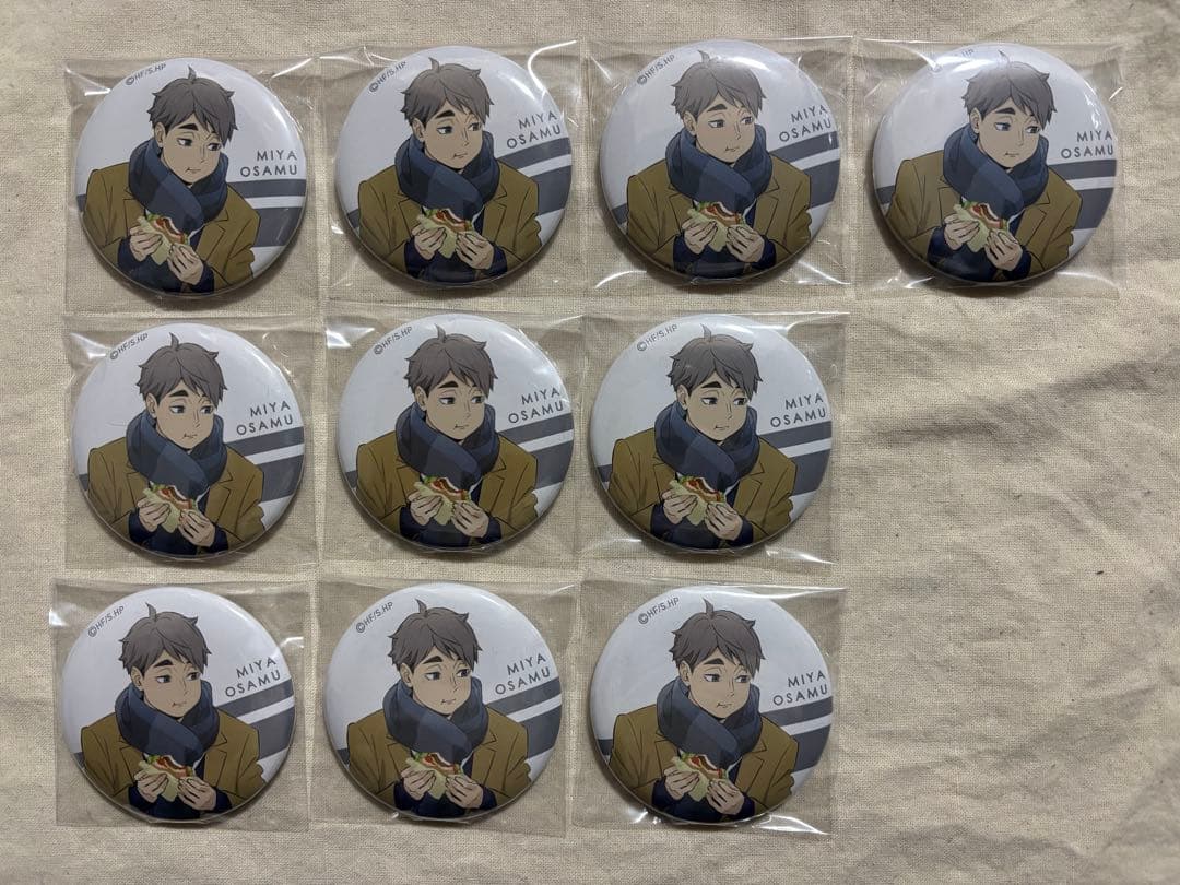 宮治 缶バッジ はふはふ