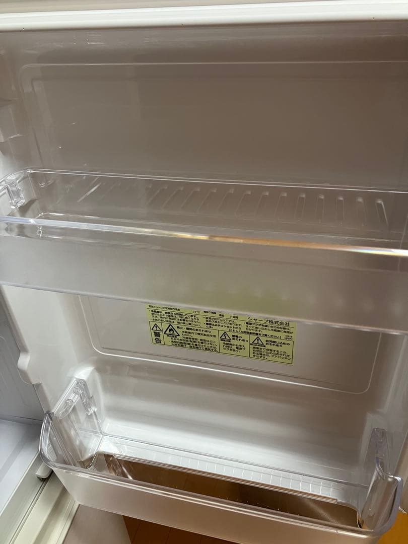 【SHARP 2019年製 冷蔵庫】SHARP SJ-D14E-W 1人暮らし
