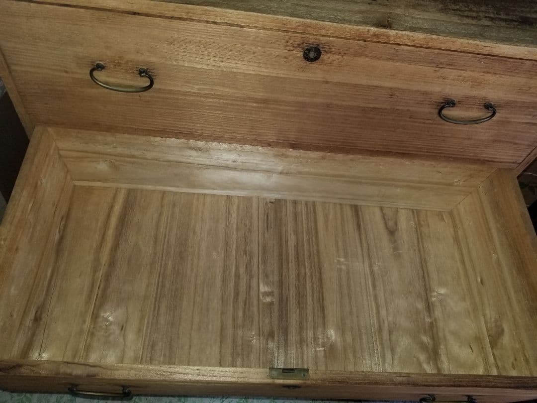 桐タンス 4段 アンティーク