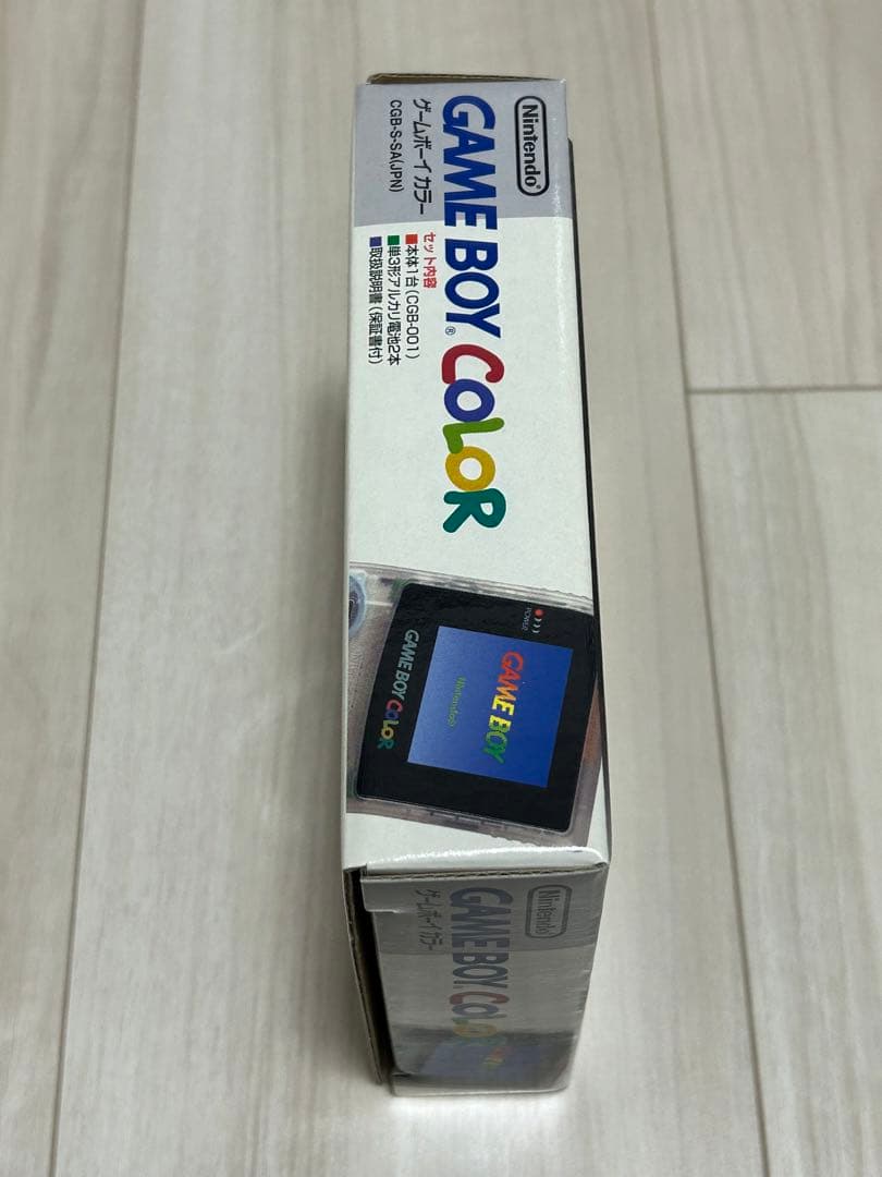ゲームボーイカラー クリア CGB-001 任天堂 箱説明書等有