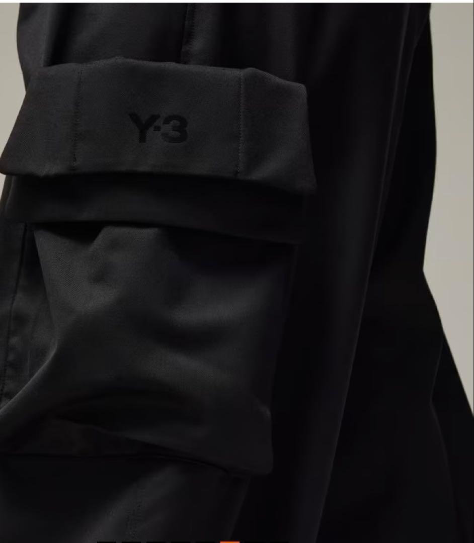 adidas Y-3 完売品 リファインド ウーブン カーゴパンツ ベルト付き