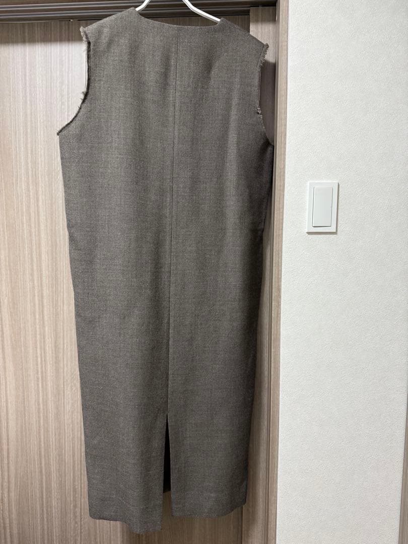 ワンピース Doubleface Wool Keyneck Dress todayful