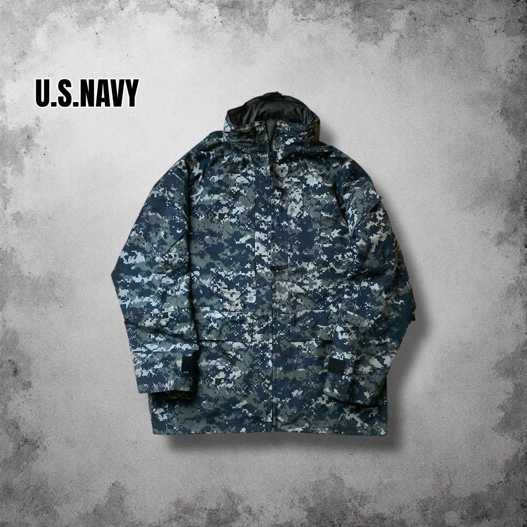 US.NAVY デジカモ ゴアテックスパーカー ECWCS ナイロンジャケット