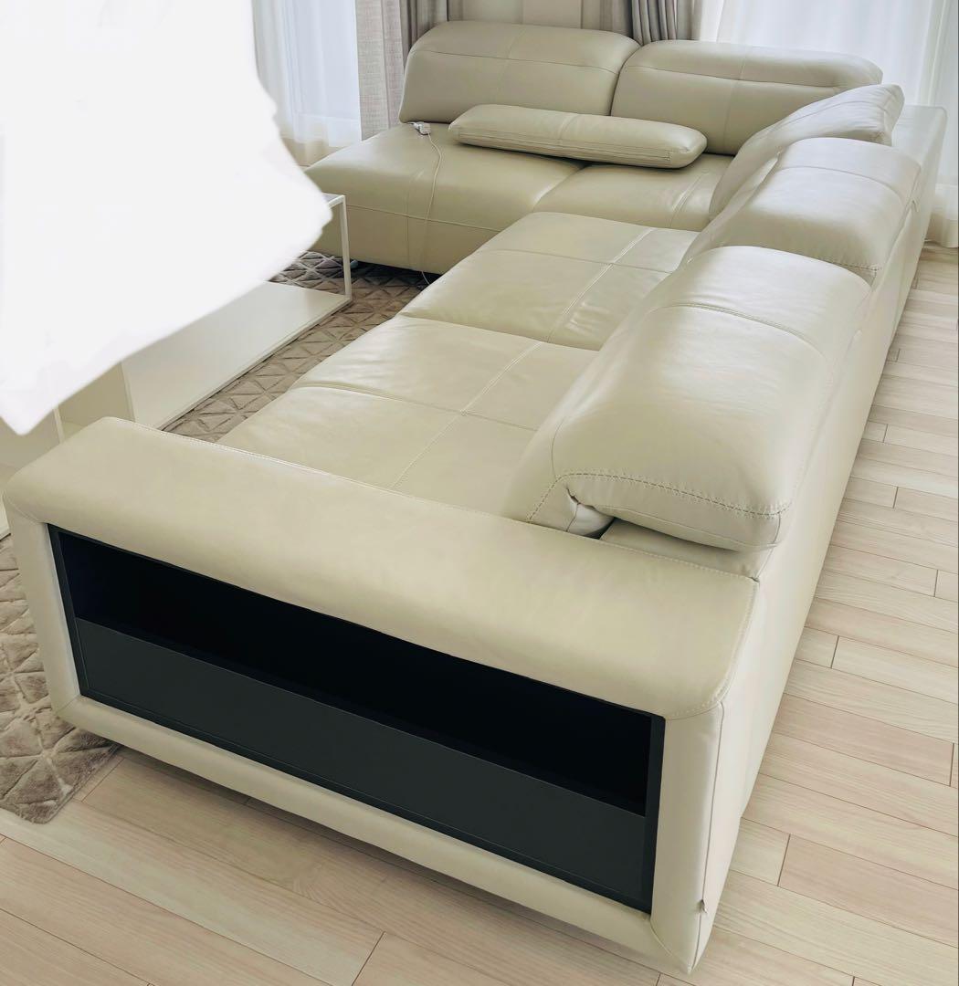 ボーコンセプト1点目 L字型コーナーソファ