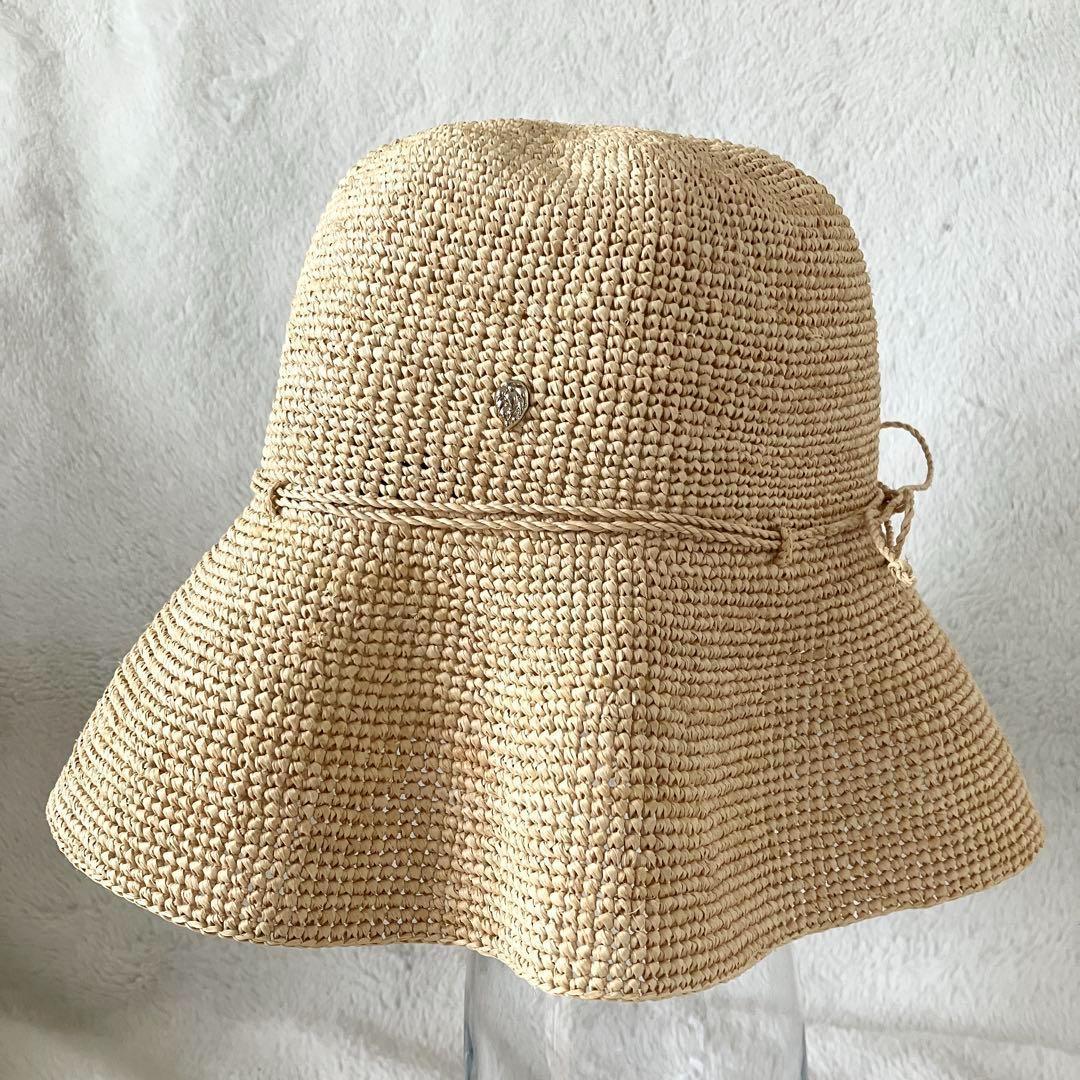 ヘレンカミンスキー ラフィア ローラブルハット ナチュラルベージュ