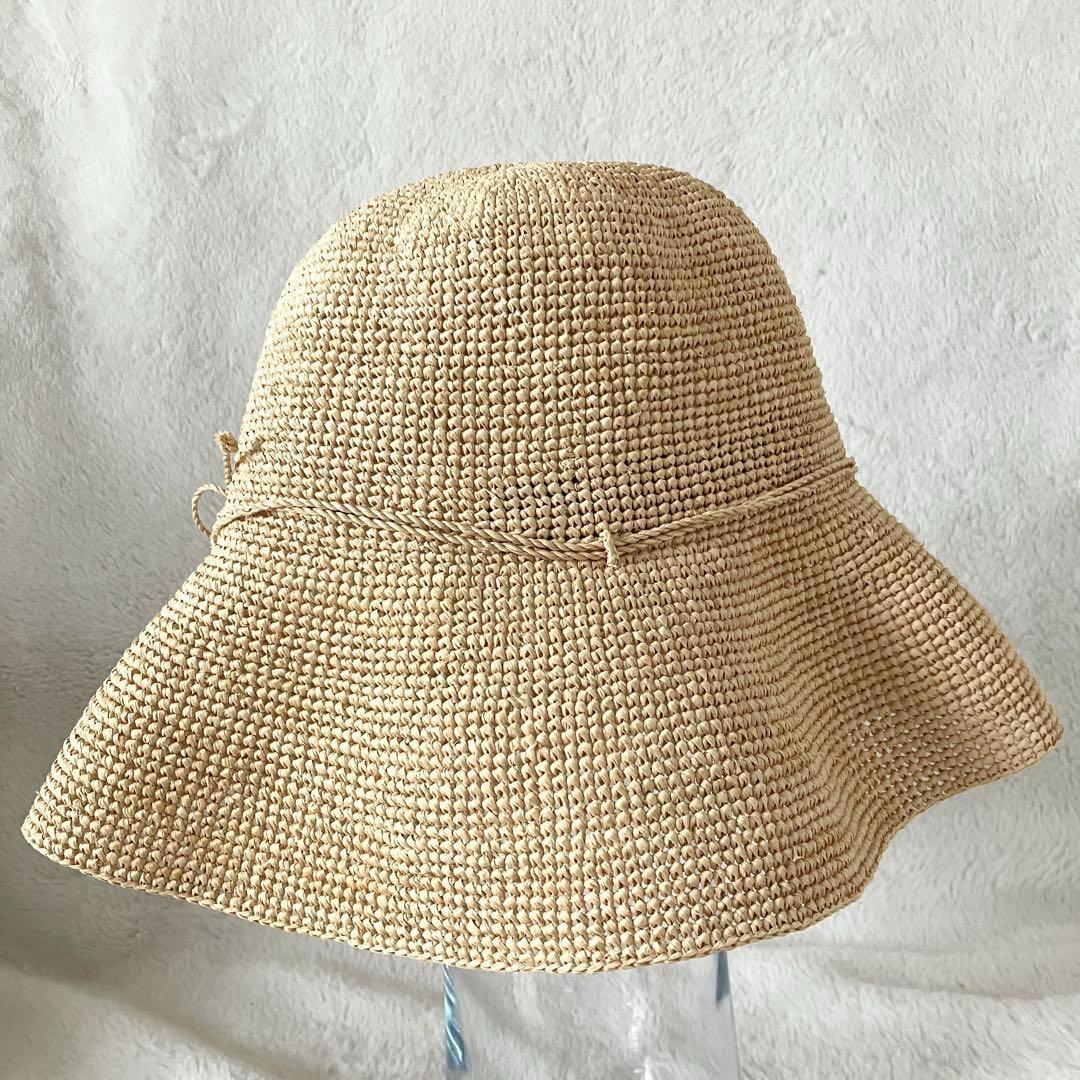 ヘレンカミンスキー ラフィア ローラブルハット ナチュラルベージュ