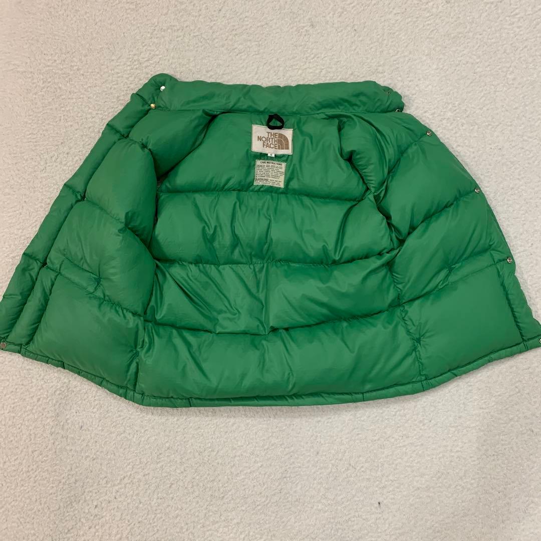 70s 茶タグ 前期THE NORTH FACE ノースフェイス　ダウンベスト