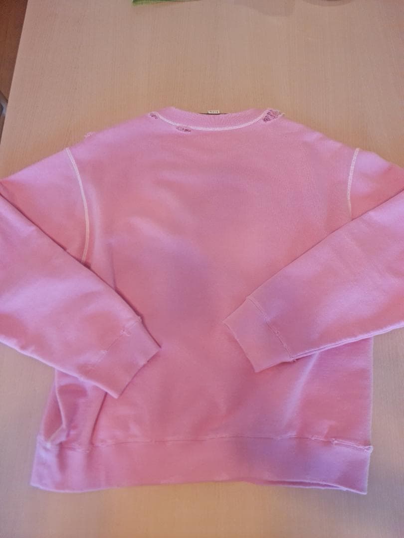 GUCCI 猫プリント スウェット Mサイズ ピンク