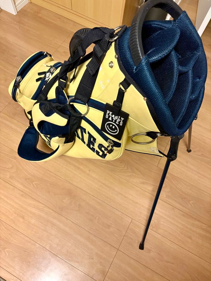 PEARLY GATES キャディバッグ 89 イエロー