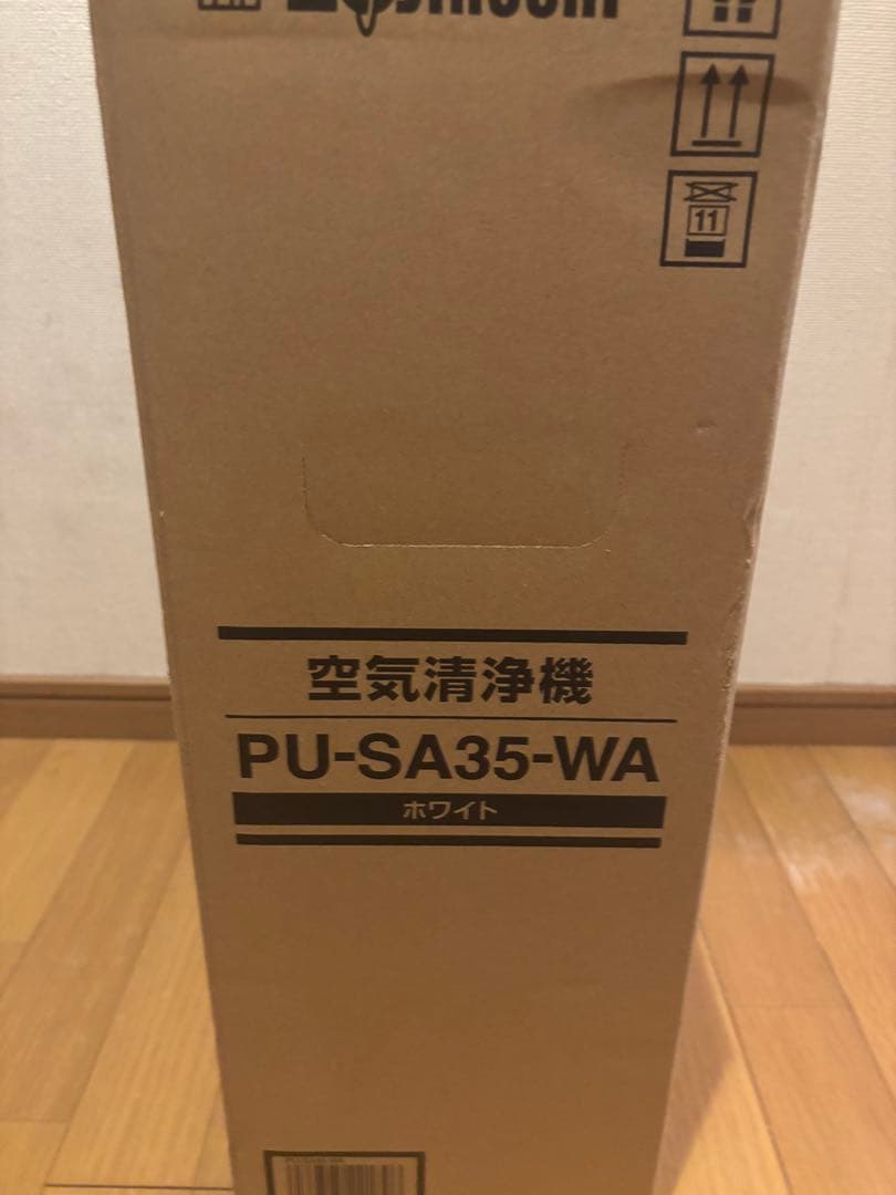 新品未使用 象印 PU-SA35-WA空気清浄機 ホワイト