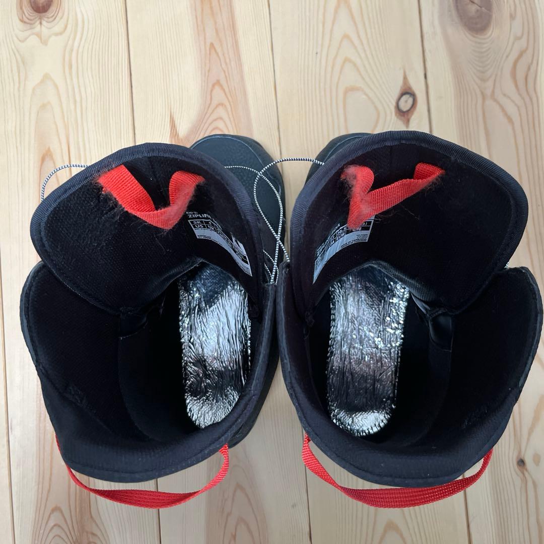 【美品】バートンZipline BOA 子ども用スノーボードブーツ 23cm