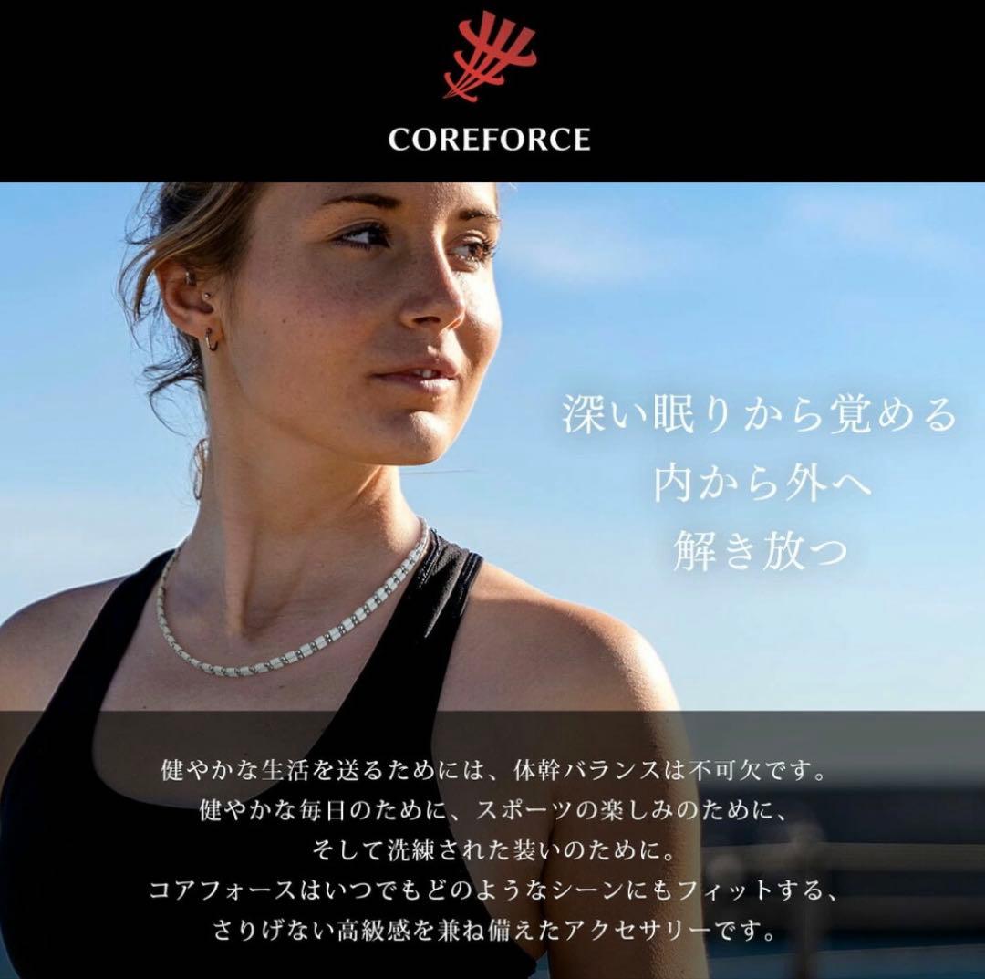 COREFORCE コアフォース ループ ブラック 全長70㎝ 中古