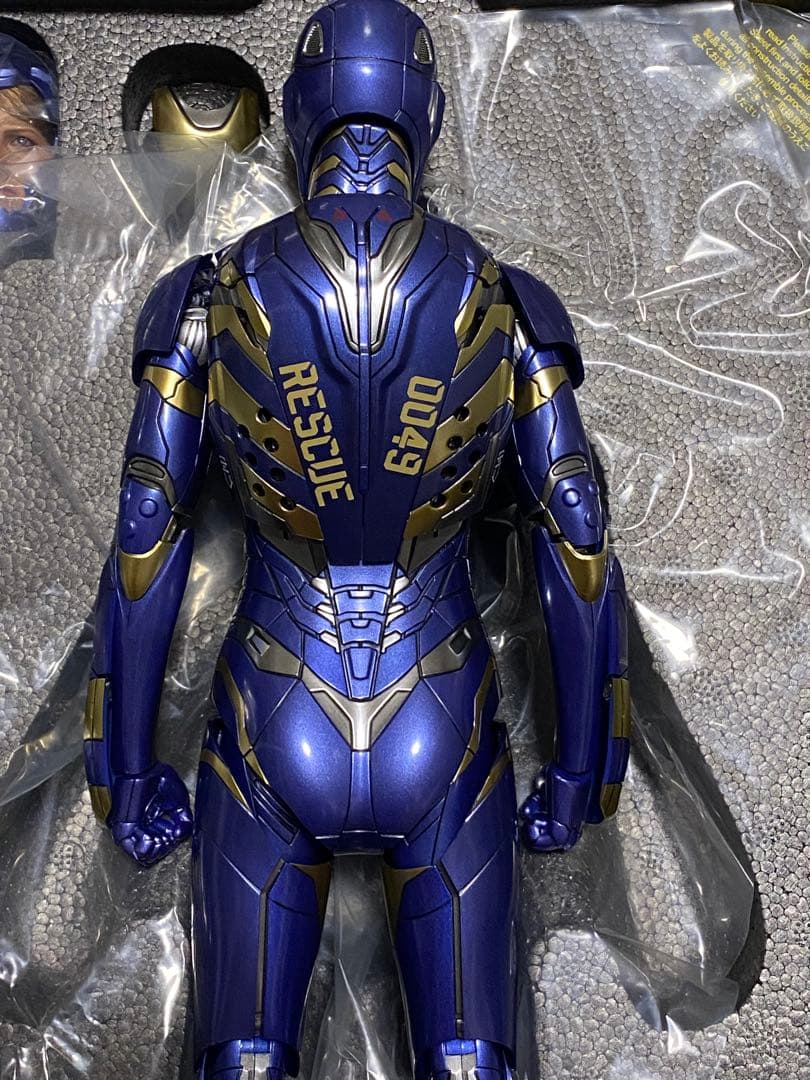 ホットトイズ ムービーマスターピース レスキュー アイアンマン アベンジャーズ