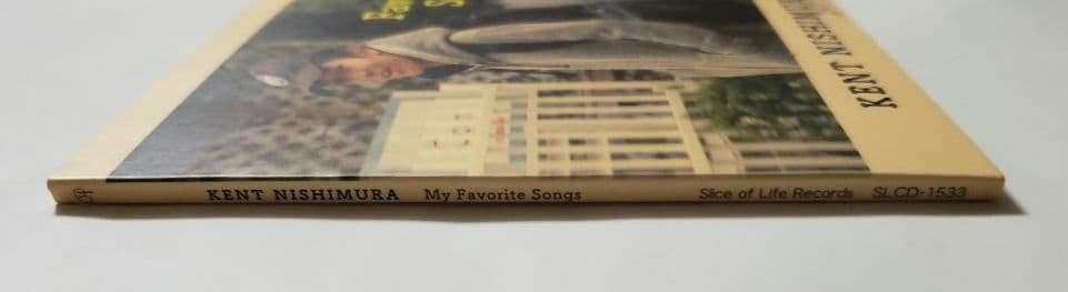 レア　サイン入り　紙ジャケ　：西村ケント　／　MY FAVORITE SONGS