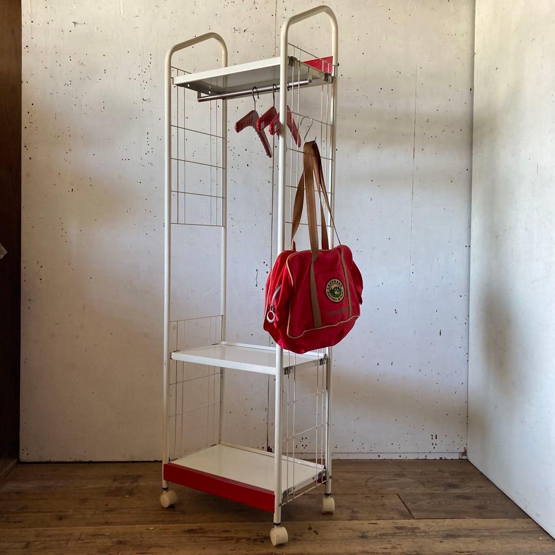 ヴィンテージ レトロ ハンガーラック シェルフ