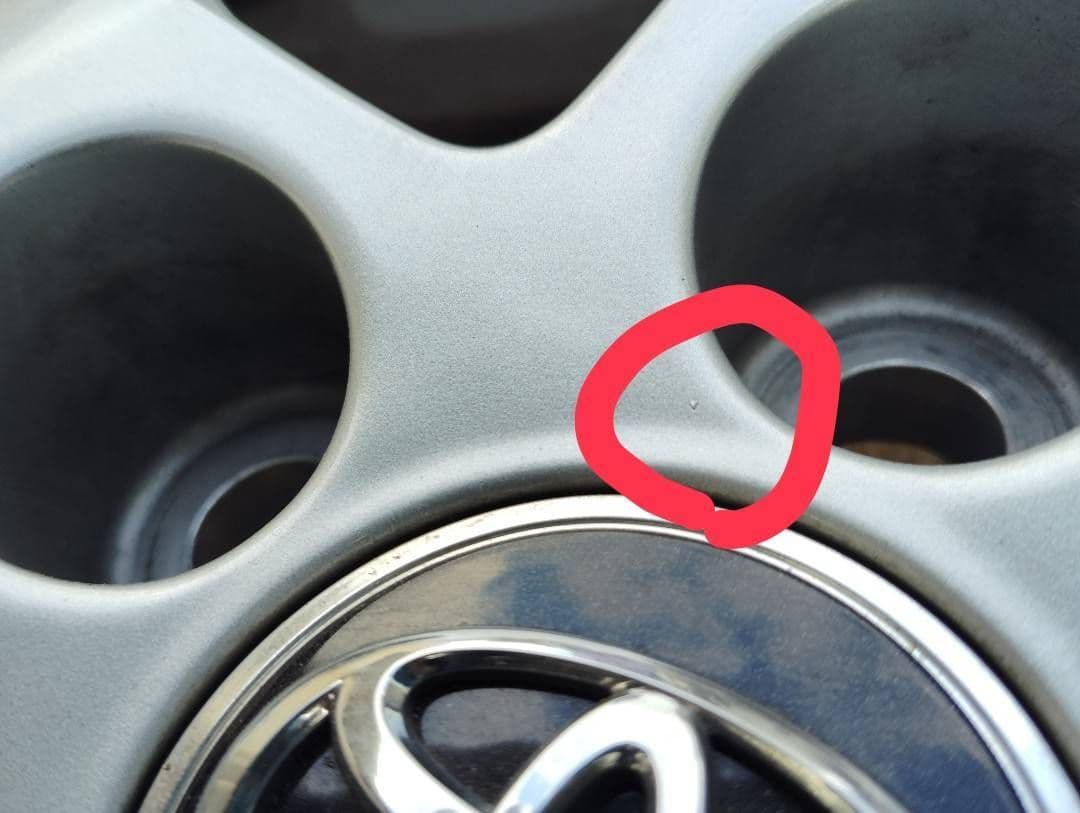 【送料込】トヨタ純正 16㌅アルミホイール＆タイヤ4本ヴェルファイア対応・保管品