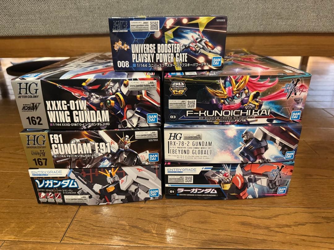 J 新品 内袋未開封 ガンプラ ガンダム プラモデル HG 1/144 バンダイ