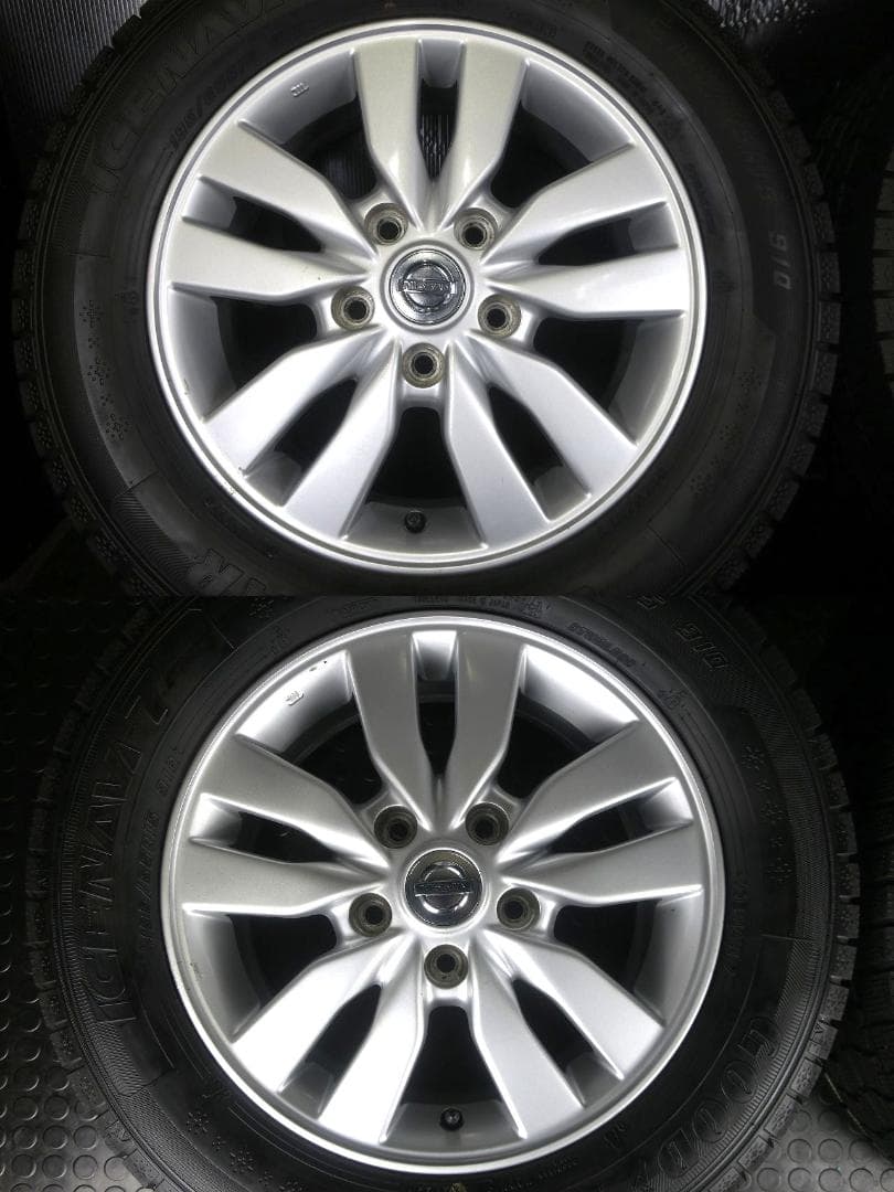 美品 日産 C26 セレナ 極上9.5分山 国産スタッドレス 195/65R15