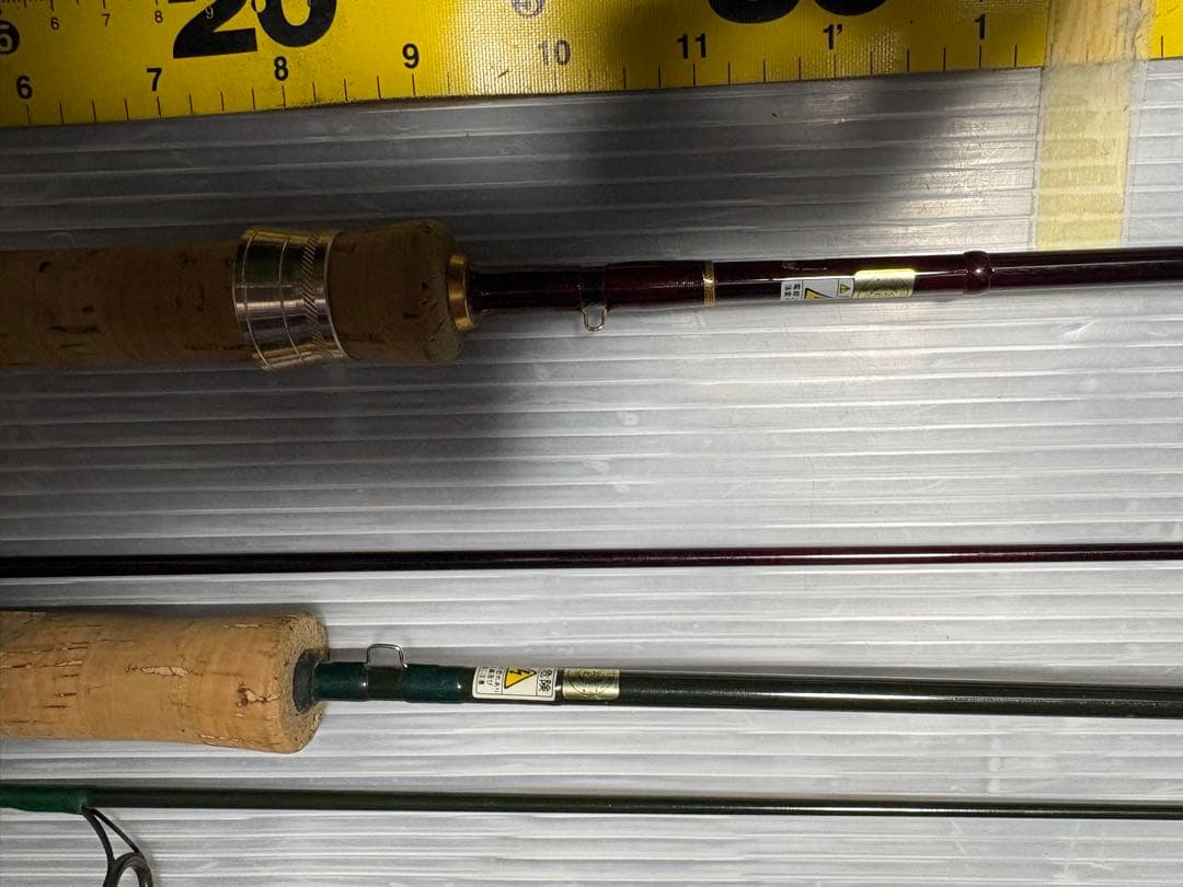 オールド　テネシーグリップ　カーボン　ルアーロッド　セット　60ULR&552