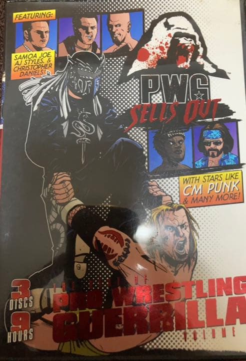 プロレスリング・ゲリラPWG DVD3枚組Sells Out Volume 1