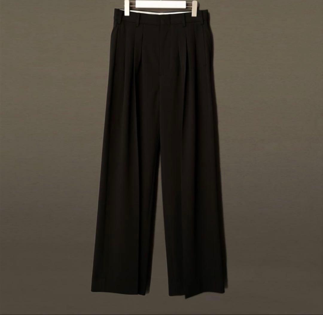 パンツ SHIKITARI MIX TUCK DESIGN WIDE SLACKS