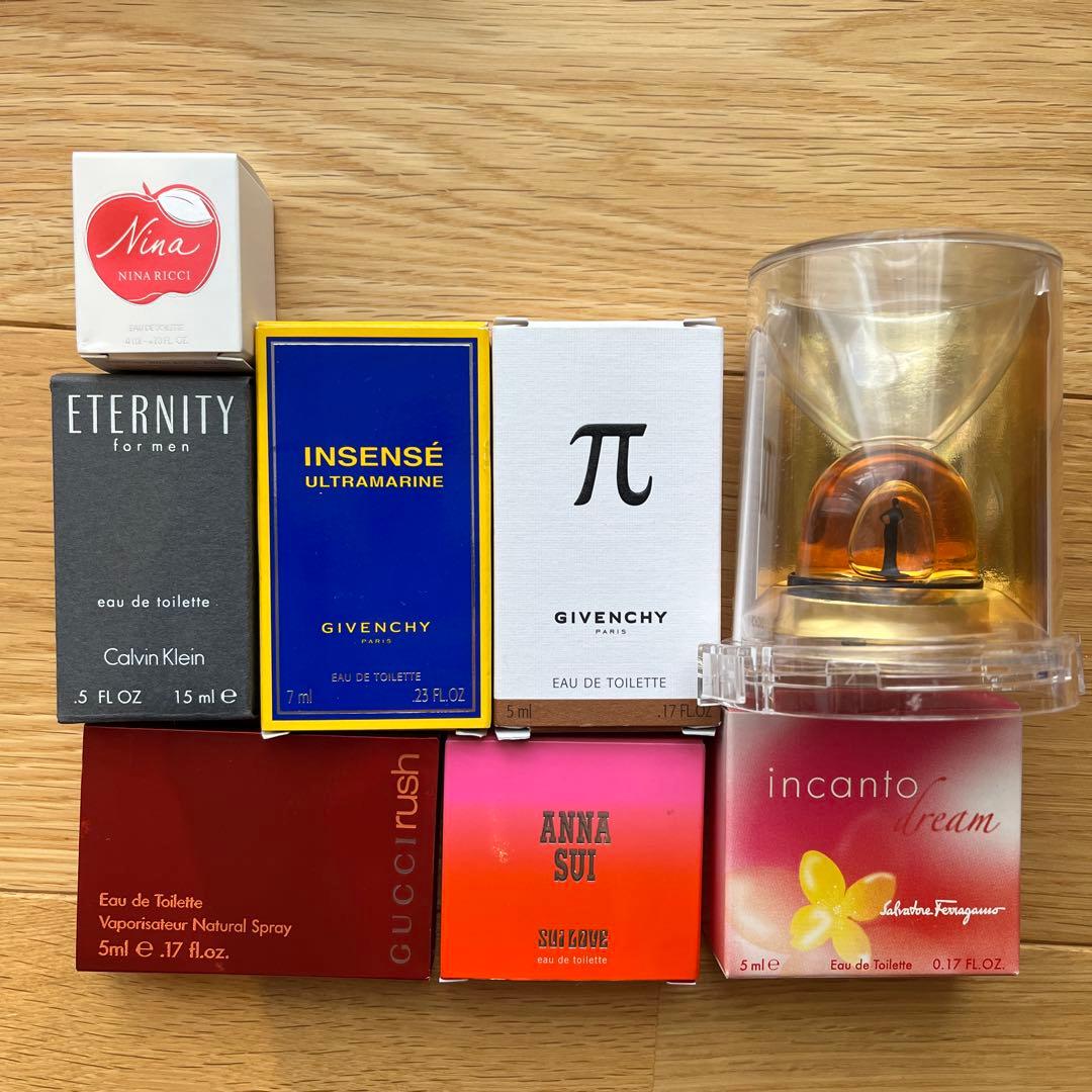 香水ミニボトルセット