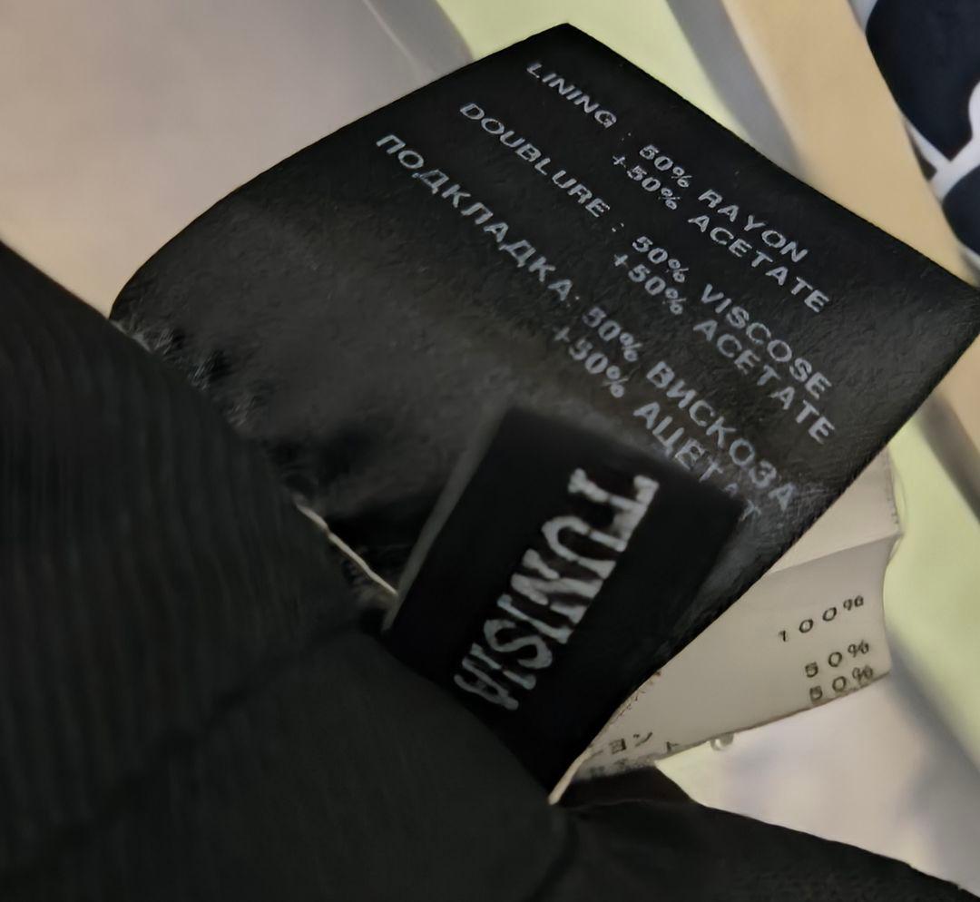 ANN DEMEULEMEESTER ダークパープル ベスト 34