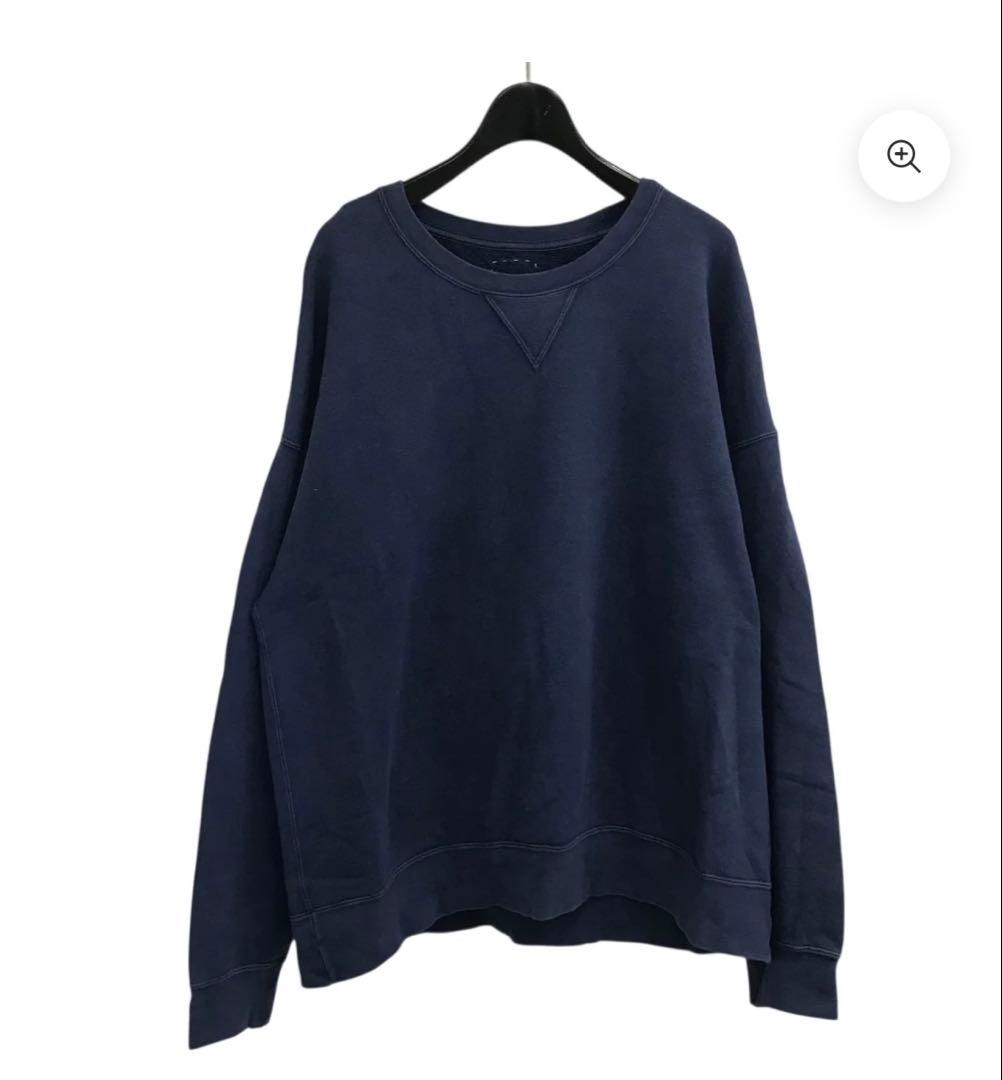 トップス visvim 24AW JUMBO SB SWEAT L/S navy 3