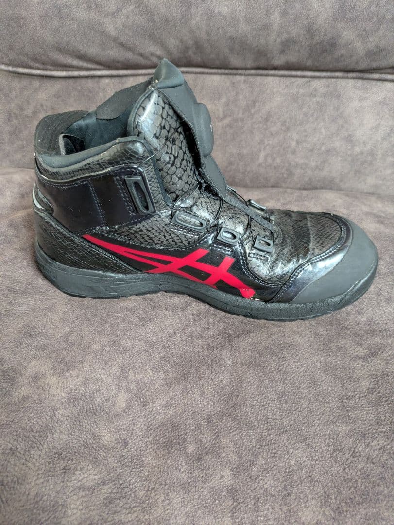 ざ*く様 アシックス 限定色 安全靴 ウィンジョブ CP304 ブラックエディシ