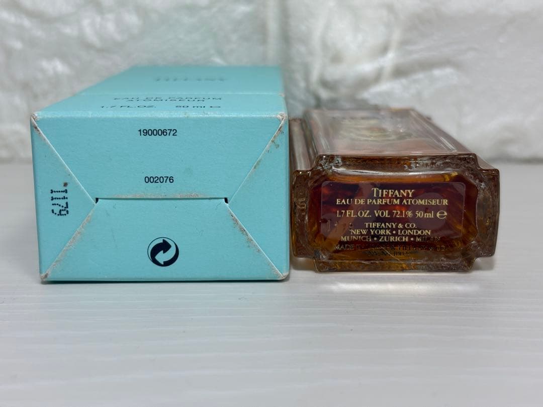 y*u様 TIFFANY ティファニー オードパルファム アトマイザー 50ml
