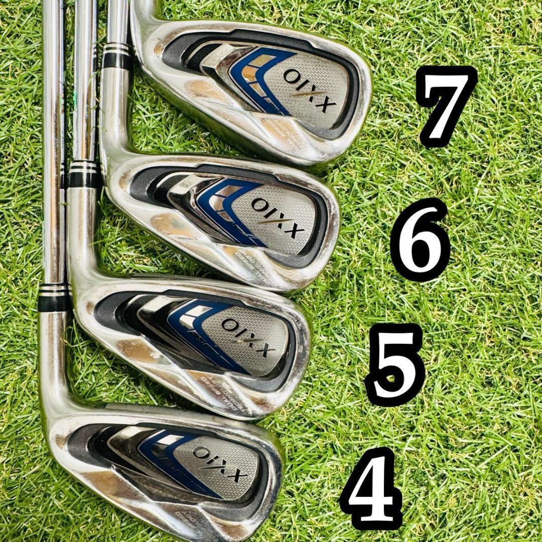 【良品】豪華9本 9代目ゼクシオ XXIO9 メンズアイアンセット スチール S