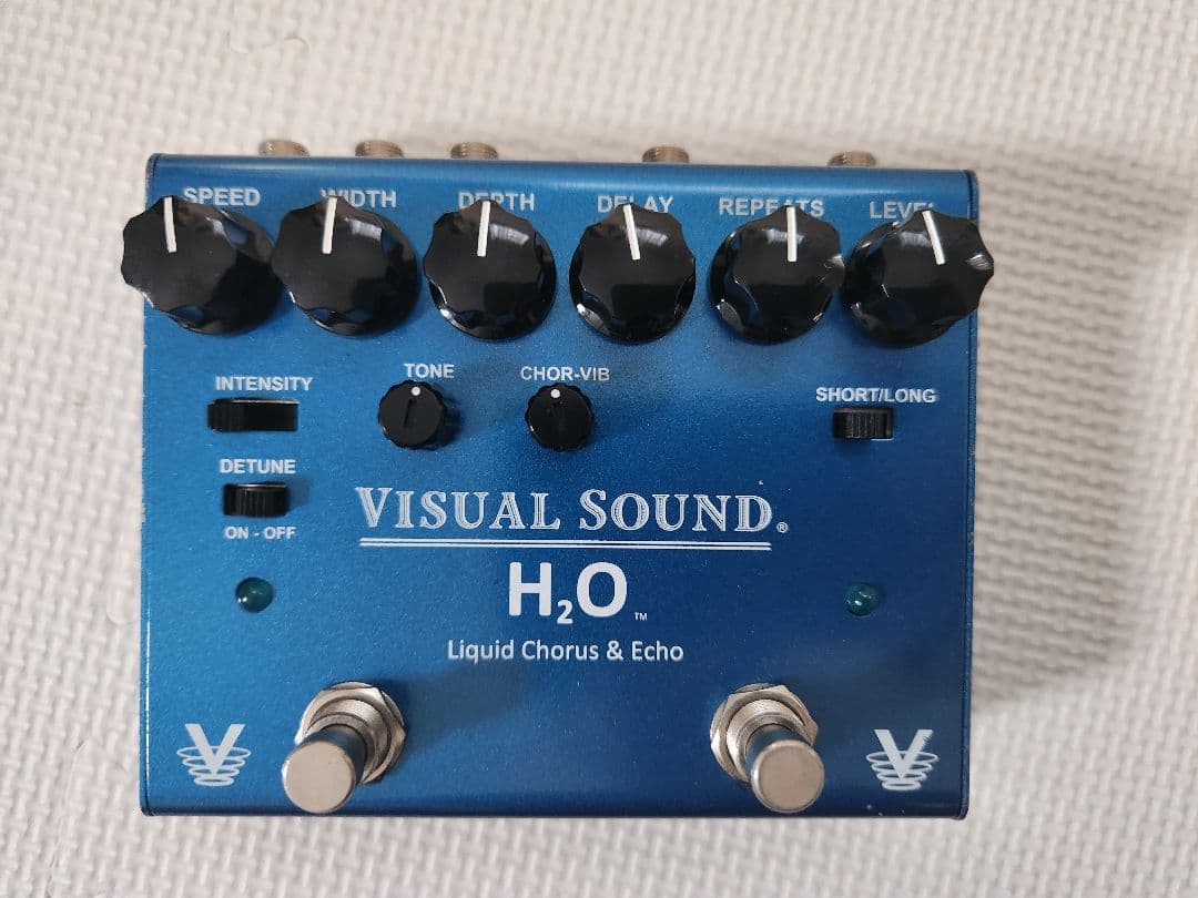 ギター VISUAL SOUND H2O Liquid Chorus & Echo