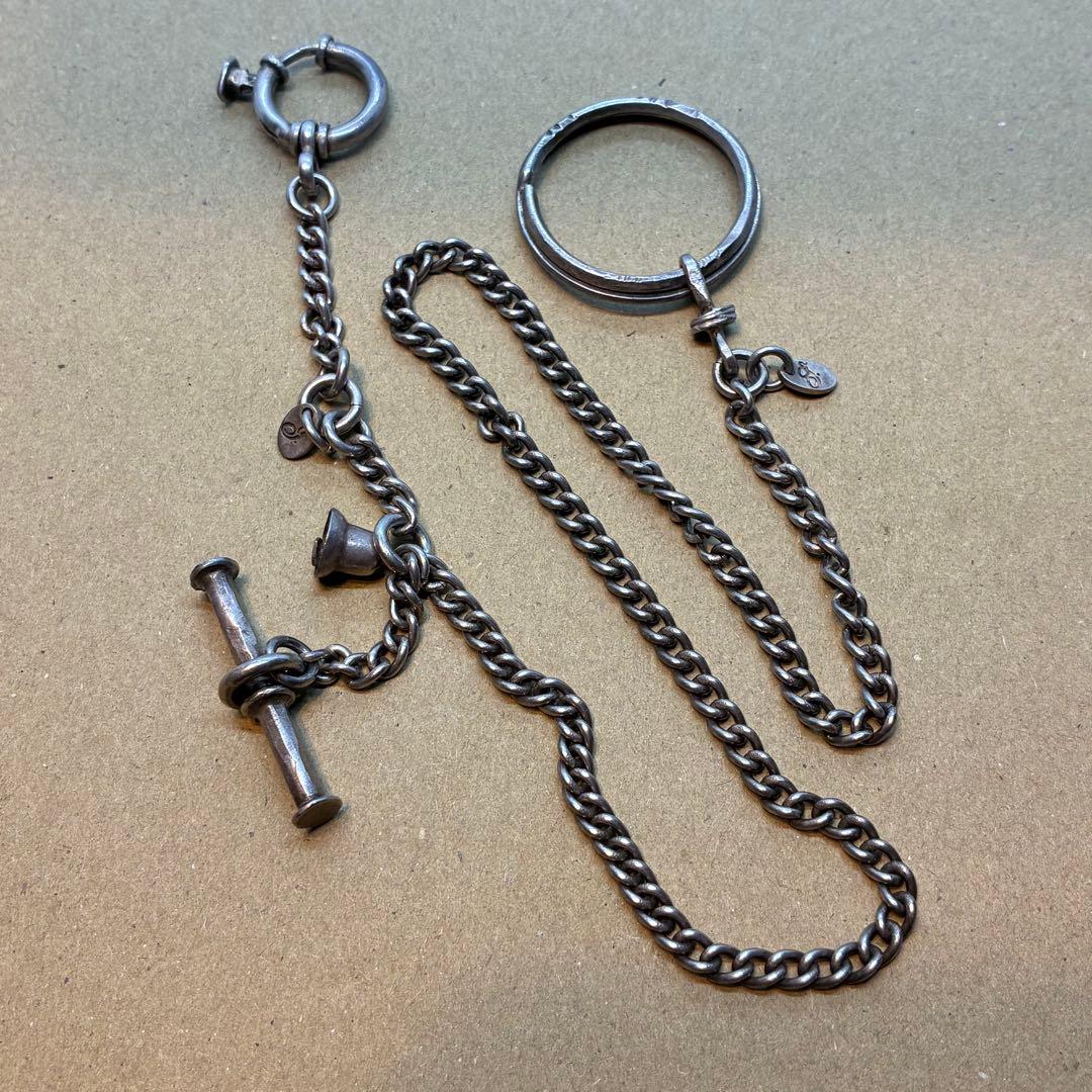 タカヒロミヤシタザソロイスト ウォレットチェーン シルバー　925